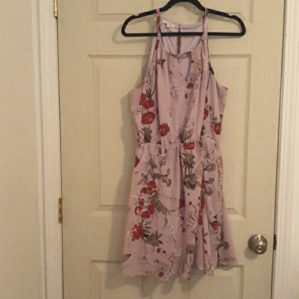 Maurices Floral Purple Dress